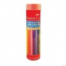 Jumbo Colour colour pencil, Metal box of 12