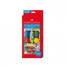 FABER-CASTELL Watercolor Paint box of 12 colours
