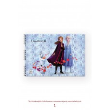 KESKİN FROZEN PAINTING BOOK 15SH 25*35 CM