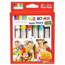 SUDOR YB01 FACE PAINTI 6 LI