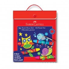 FABER CASTELL 36 OİL PASTELS PVC BAG