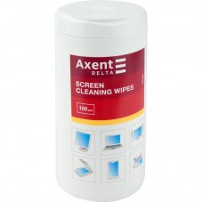 AXENT Screen-cleaning wipes, 100 pcs.