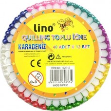 Lino Quilling Pin 15QT-12 TOPLUİĞNE