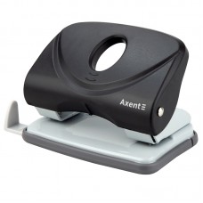 Axent Hole punch Welle-2/20 sheets, black
