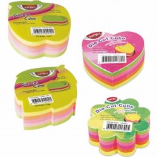 NOKİ 12356 HEART STİCKY NOTES 400 SHEETS 75*75MM