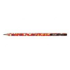 Milan triangular HB pencils with Super Heroes Space designs