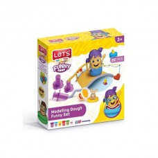 LETS PLAYDOUGH FUNE SET L9006 6X100 GR 22 PC