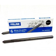 MİLAN with 6 spare leads 5,2 mm graphite 3802062