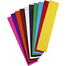 NC-338 COLORED CREPE PAPER KARIŞIK 10 COLOR